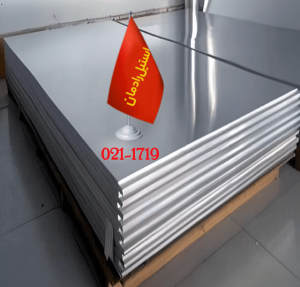 ورق استیل 304 خش دار